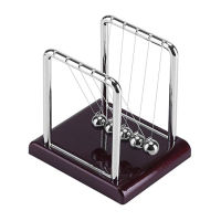 Newton Cradle Balance ลูกเหล็ก Perual Motion Collision Ball โรงเรียนการสอนฟิสิกส์ลูกตุ้มวิทยาศาสตร์ของเล่นตกแต่งบ้าน