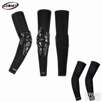 Summer SUOMY SU-501/SU-502 Motocross Elbow Pads Arm Ice Sleeves MTB Bike Cycling Motorcycling Skate Boarding UV Protection Gear