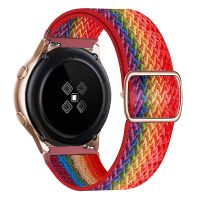 fgjdfgrh 20mm 22mm watch strap For Samsung Galaxy Watch Active 2/3 45mm/46mm/42mm Gear S3 Elastic Nylon Loop Huawei GT 2 2e pro strap