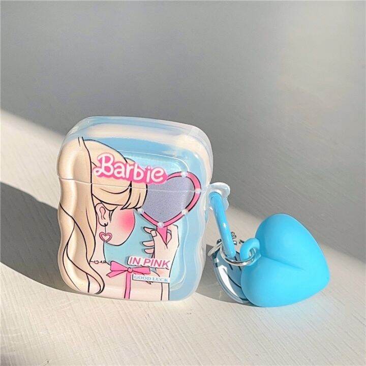 เคสหูฟังบลูทูธไร้สาย-จี้รูปมงกุฎบาร์บี้-เจ้าหญิง-สําหรับ-airpods-1-2nd-3-pro2-airpodspro-generation