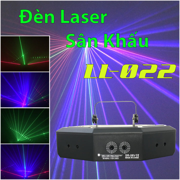 Đèn Laser LL-022 trang trí sân khấu, phòng bay, bar, pub, club,... |  