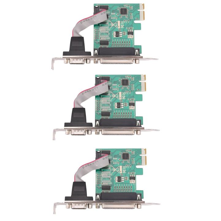 3x-rs232-rs-232-serial-port-com-db25-printer-parallel-port-lpt-to-pci-e-pci-express-card-adapter-converter-wch382l-chip