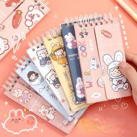 1pcs Pocket English Word Book Cute Cartoon Learn Foreign Words Memo Notebook Coil Student Portable Notepad Note Books Pads