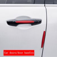 【hot】△✱  Car Scrape Guard Rearview Mirror Door Scratch Automotive Tape Anti-collision Strips Exterior Accessories