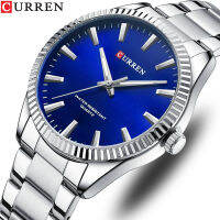 CURREN 8425 Simple Businss Men Wristwatches With Luminous Hands Stainless Steel Clock For Male Fashion Casual Quartz Watches