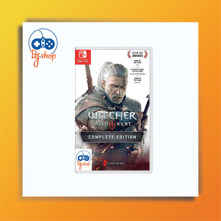 Nintendo Switch : The witcher 3 wild hunt Complete edition