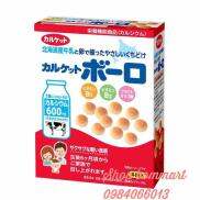 Bánh men bi sữa boro canxi nhật bản cho bé từ 7 tháng