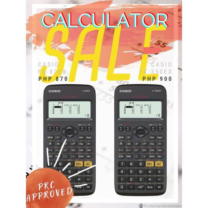 Casio FX82EX (PRC Approved) Scientific Calculator Lazada PH
