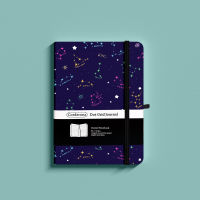 Corderona B6 Dotted Bullet Notebook สีสัน Zodiac Stars Dot Grid Journal ปกแข็ง 160gsm กระดาษหนา Travel Planner Diary