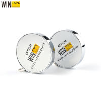 WINTAPE Mini 2M Measuring Tools Stainless Steel Hand Cranked Ruler Tape Measure Keychain Measurement Key Ring Homeworking Tools