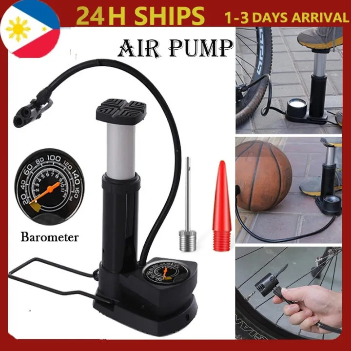 Air Pump Bike Tire Inflator Portable High Pressure Air PumpTools With