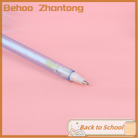 Behoo ปากกาลูกลื่นการ์ตูนน่ารักรูปนกกระจอกเทศ0.7มม. สีน้ำเงินปากกาขนนกสร้างสรรค์สำหรับนักเรียนงานเขียนในออฟฟิศเครื่องเขียน