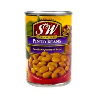 ?สินค้านำเข้า? S&amp;w Pinto Beans 425g S&amp;w ถั่วพินโต 425g