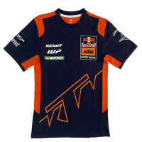 Red Bull KTM เสื้อยืดมอเตอร์ไซค์,เสื้อแขนสั้นสำหรับขี่มอเตอร์ไซค์มอเตอร์ไซค์นักขี่รถออฟโรดเสื้อทีม Motogp