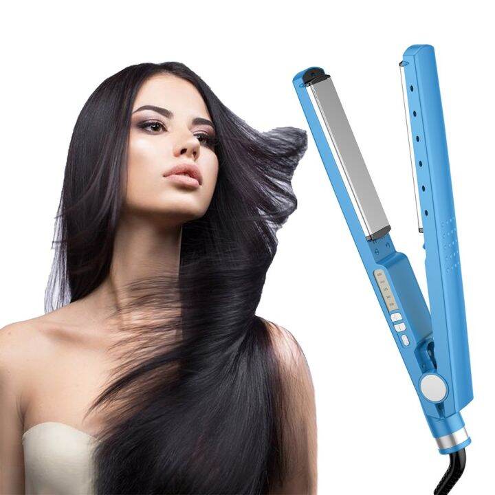 cfb-hair-straightener-hair-curler-2-in-1-flat-iron-titanium-hair-straightener-เครื่องมือความงาม-เครื่องสำอางสำหรับเด็กผู้หญิง