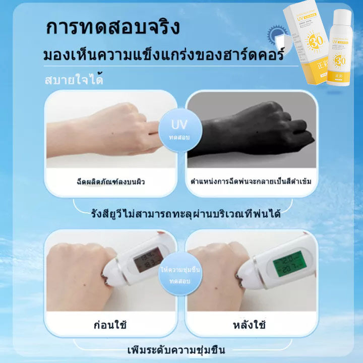 สเปรย์ละเอียด-ชุ่มชื้น-กันน้ำ-คุมมัน-ปกป้องผิวตลอดวัน-สเปรย์กันแดด-100ml-ครีมกันแดด-spf30-สำหรับผิวหน้า-สร้างชั้นปกป้องผิวอย่างรวดเร็ว-หลีกเลี่ยงผิวไหม้จากแสงแดด-ปรับผิวขาวใส-ซันสกรีน-สกินแคร์-sunscre