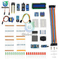 ชุดเริ่มต้นพื้นฐานสำหรับ Arduino โรงเรียนการศึกษา Lab การเรียนรู้ชุดเขียงหั่นขนมอุณหภูมิความชื้นเซ็นเซอร์อินฟราเรดเซอร์โวมอเตอร์