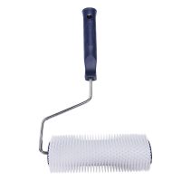 3X 7 Inch Plastic Handle Spiked Roller