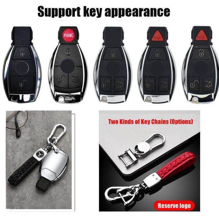 ychic-tpu-pc-benz-key-cover-benz-โลหะผสมจี้พวงกุญแจ-ที่ใส่กุญแจ-แหวนพวงกุญแจ-keyfob-เคสสำหรับ-mercedes-benz-w203-w211-w210-w124-w202-w204-amg-accessories