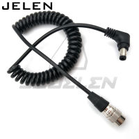 DC5.52.5 TO Hirose 4pin Male Plug Power Coiled Cable For Sound Devices Zaxcomn F8