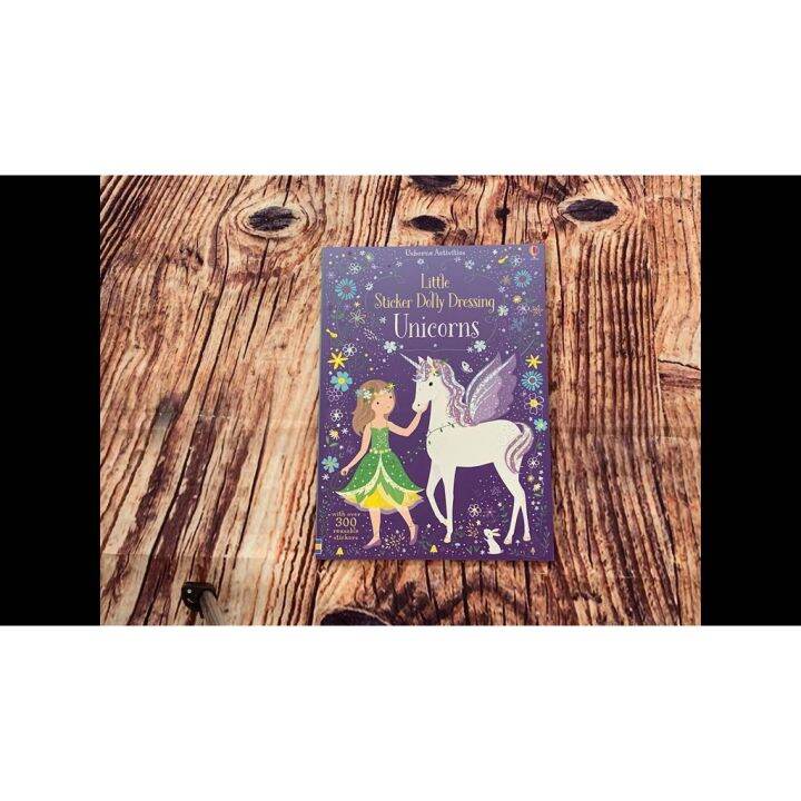 great-price-พร้อมส่ง-little-sticker-dolly-dressing-unicorns-paperback-หนังสือภาษาอังกฤษ-พร้อมส่ง