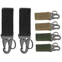 Multifunction Tactical Hanging BuckleNylon Webbing Belt Triangle Buckle Outdoor ClimbingCamping Tool AccessoryCarabiner Keychain Adhesives Tape