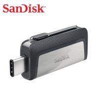 100 SanDisk Usb 128GB SDDDC2 Extreme High Speed Type-C USB3.1 32GDual OTG USB Flash Drive 64GB ไดรฟ์ปากกา256GB 150เมตรวินาที PenDrives