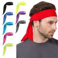 【YF】 Sports Antiperspirant Headscarf Outdoor Unisex Headband Tennis Jogging Fitness Pirate 9 Colors to Choose 7