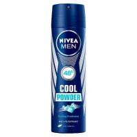 นีเวีย เมน คูล พาวเดอร์ สเปรย์เหงื่อและระงับกาย 150มล./Nivea Men Cool Powder Sweat and Body Suspension Spray 150ml