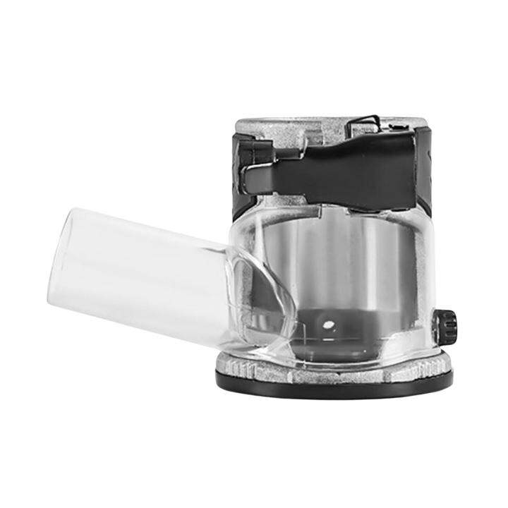 WDClever Wood Trimmer Router Base Dust Cover for Engraving Circle Guide