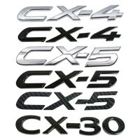 【car parts】รถโลหะสติกเกอร์ด้านหลัง Trunk Emblem Badge สำหรับมาสด้า CX4 CX5 CX30 Permacy DSX1.6 DSX1.8 GLX1.8 GLX1.6โลโก้อุปกรณ์เสริม