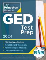 PRINCETON REVIEW, THE: GED TEST PREP, 20