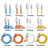 120W 6A Fast Charging Cable Replacement USB Type-C Data Wire Cord Accessories Cell Phone Charging Cord for Huawei Xiaomi Samsung