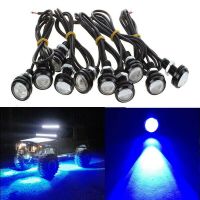 รถ Atv รถบรรทุกรถจี๊ปรุ่น Off Road โคมไฟหิน Led สีฟ้า10x 9W