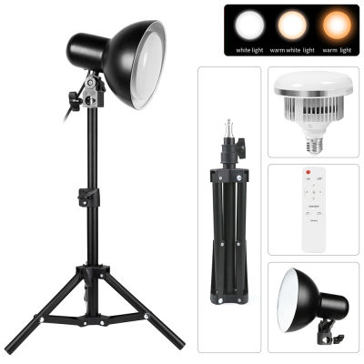 LED Fill Lighlight Photographic Light Table Top Fluorescent Lighting Kit With Light Tripod Stand For Photo Studio Portrait Phone