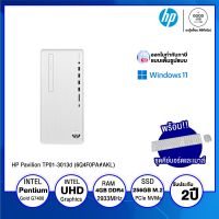 DESKTOP PC (คอมพิวเตอร์ตั้งโต๊ะ) HP Pavilion TP01-3013d (6Q4F0PA#AKL) / Intel Pentium Gold / 4GB / 256GB SSD /  Intel UHD Graphics 710 / Windows 11 Home / รับประกัน 2 ปี - BY A GOOD JOB DIGITAL VIBE