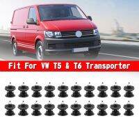 Artudatech 20X ภายในประตูแผงบัตรตัดคลิป7L6868243สำหรับ VW T5 Transporter 2003ออดี้อุปกรณ์เสริมในรถยนต์