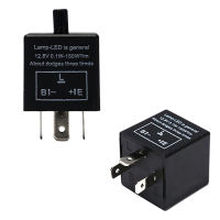 รีเลย์ไฟฉายแอลอีดี12V แบบ3ขาสำหรับ CF14สัญญาณเลี้ยวรถไฟแสดงสถานะไฟกะพริบ