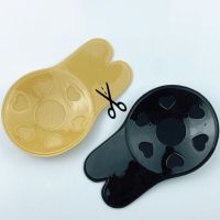 【CW】♧☒♝  Push Up Bras Adhesive Nipple Cover Silicone Strapless Invisible Reusable Breast Lift Chest Paste New
