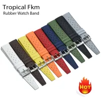 Premium-Grade Tropic Rubber Watch Strap 18mm 20mm 22mm For S-eiko SRP777J1 New Watch Band Diving Waterproof Bracelet Black Color Straps