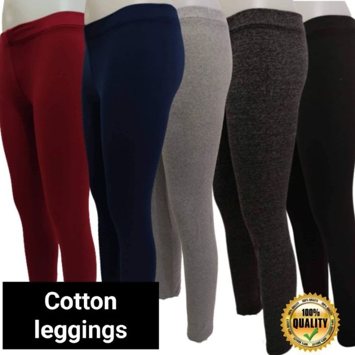 Couver Women's Cotton Spandex Basic Leggings Pants (Plus Size), Black XL, 1  Count, 1 Pack - Walmart.com