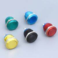 19mm Motorcycle Car Ship Doorbell Waterproof DIY Boat Panel Hole Color Metal Button Switch Power Button PC Power Start Starter