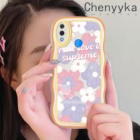 เคส Chenyyka สำหรับ Huawei Nova 3i Nova 3เคสลายการ์ตูนดอกไม้น่ารักลายดีไซน์ใหม่ขอบลอนซิลิโคนนิ่มเคสโทรศัพท์แบบใสเคสโปร่งใสกันกระแทก