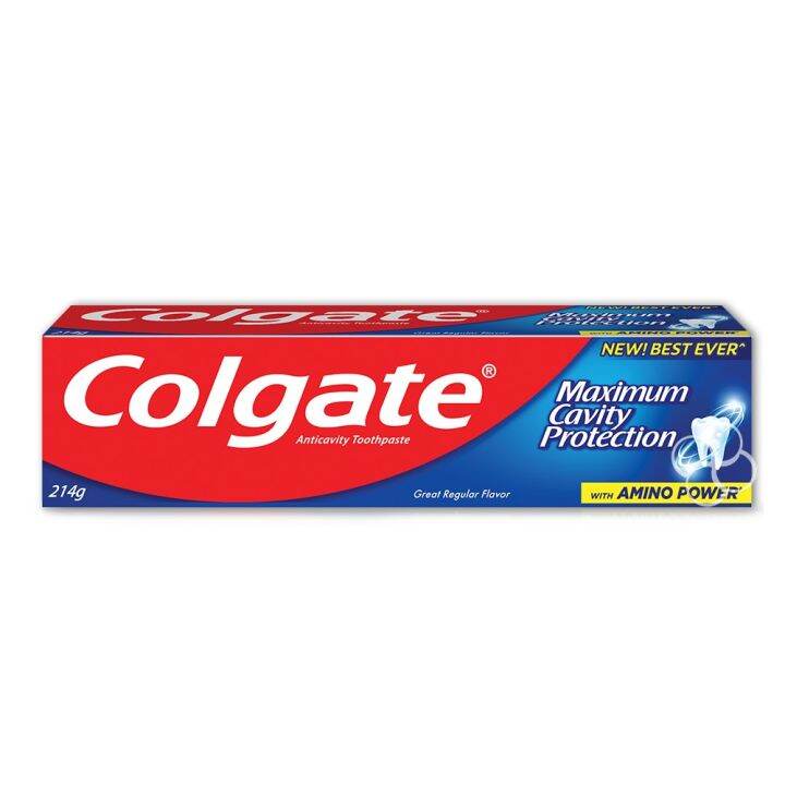 Colgate Maximum Cavity Protection Great Regular Flavor Anti-Cavity ...