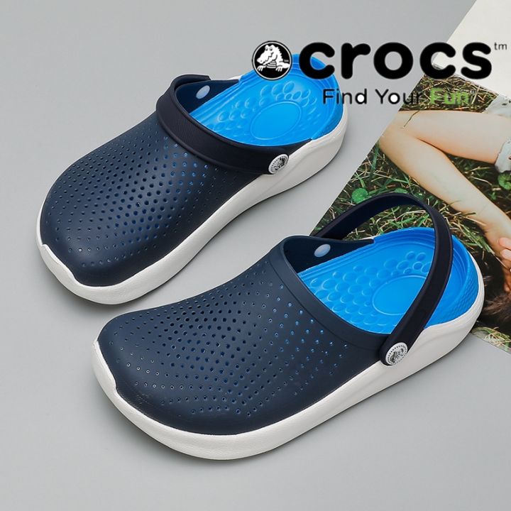 crocs-รองเท้า-รองเท้าแตะแฟชั่นสุดฮิต-สไตล์วัยรุ่น-ลำลอง-น้ำหนักเบา-ใส่ได้ทุกเพศทุกวัย