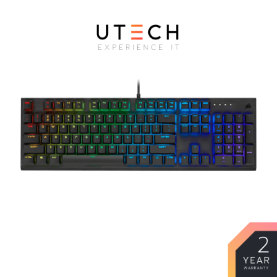 คีย์บอร์ด Corsair Keyboard K60 RGB PRO Cherry Viola Mechanical Keyboard (EN/TH) by UTECH