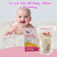 10 Túi Hộp 30 túi trữ sữa mẹ 100ml GB BABY G30 (Công nghệ Hàn Quốc) thumbnail