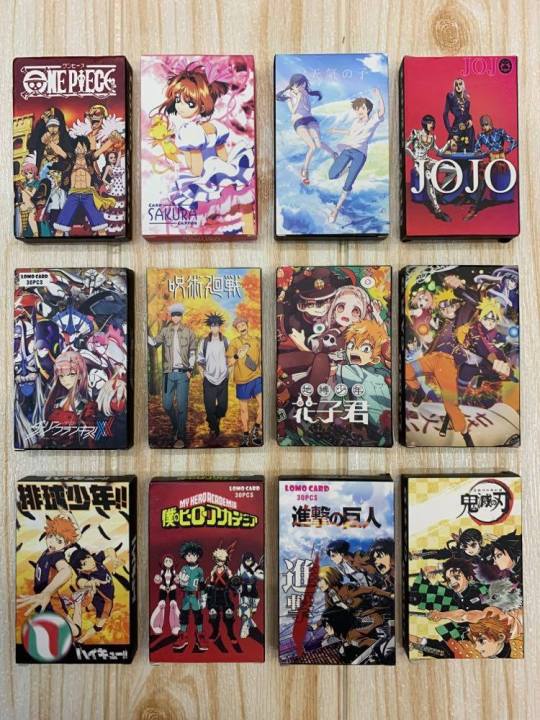 Buy Apehuyuan 30 PCS Japanese Anime Lomo Cards Photocards for