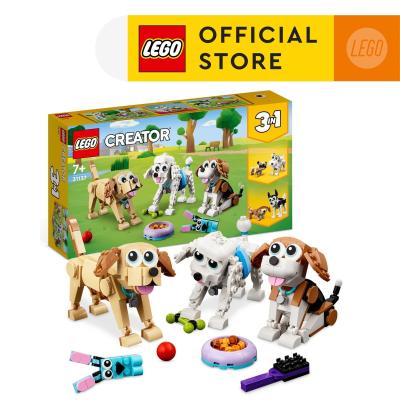 LEGO Creator 31137 Adorable Dogs Building Toy Set (475 Pieces)