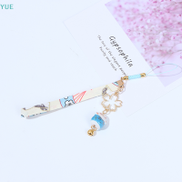 ?【Lowest price】YUE สายโทรศัพท์ lanyard Daisy Flower Cat Bell โทรศัพท์มือถือแขวนเชือกเสน่ห์ตกแต่ง